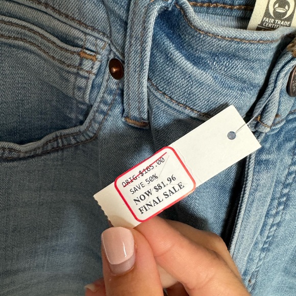 BNWT Women’s Madewell High-Rise Jeans - Picture 5 of 5